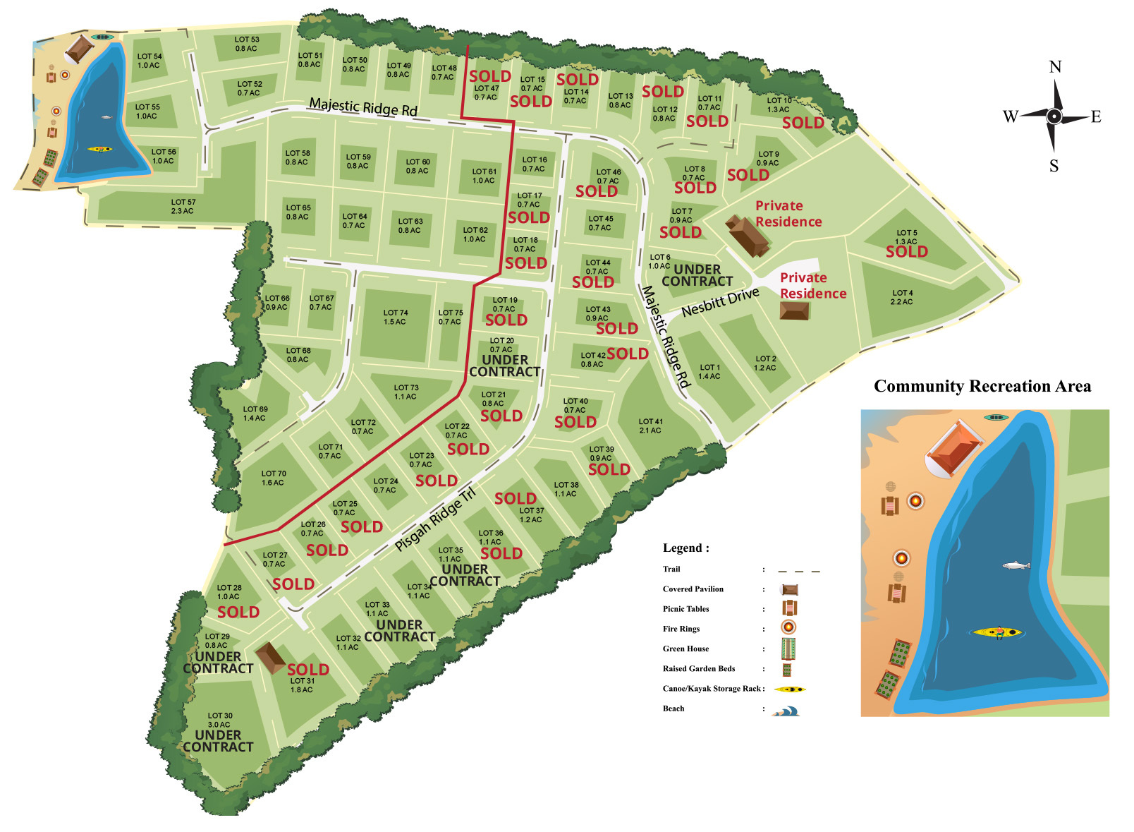 The Farm At Mills River Site Plan
